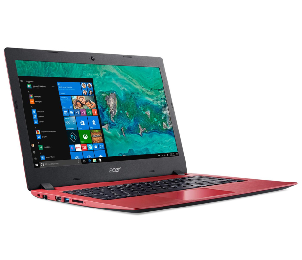 Acer Aspire 1 N4000/4GB/64/Win10 FHD Czerwony - 494322 - zdjęcie 4